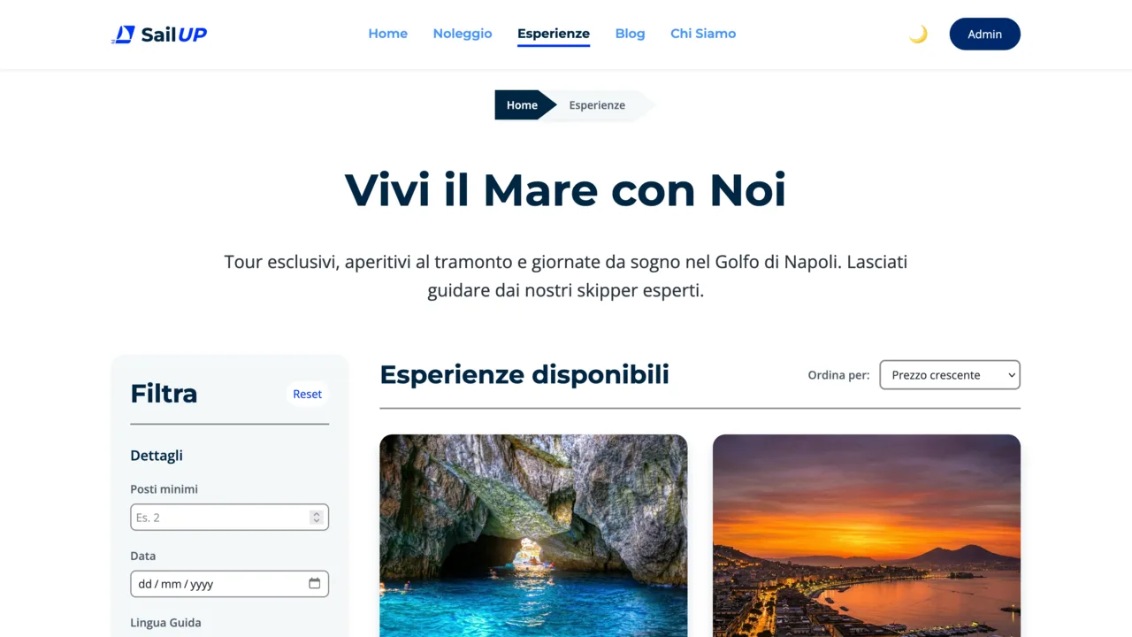 Accessible SailUp project